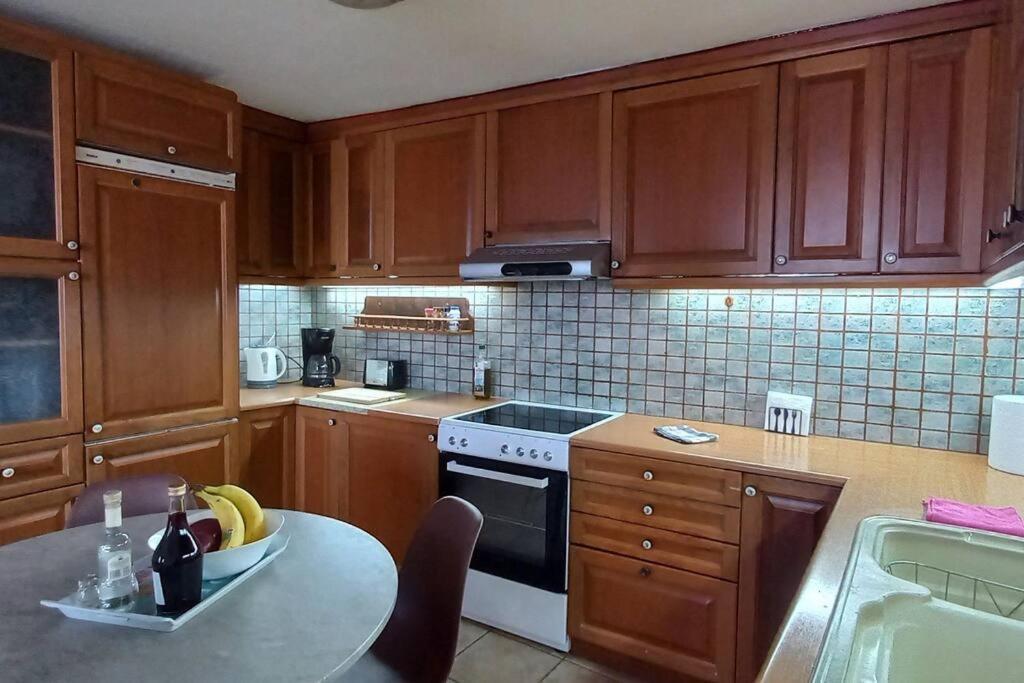 Astra Sea View Apartment, Sea Front Kokkini Hani Extérieur photo
