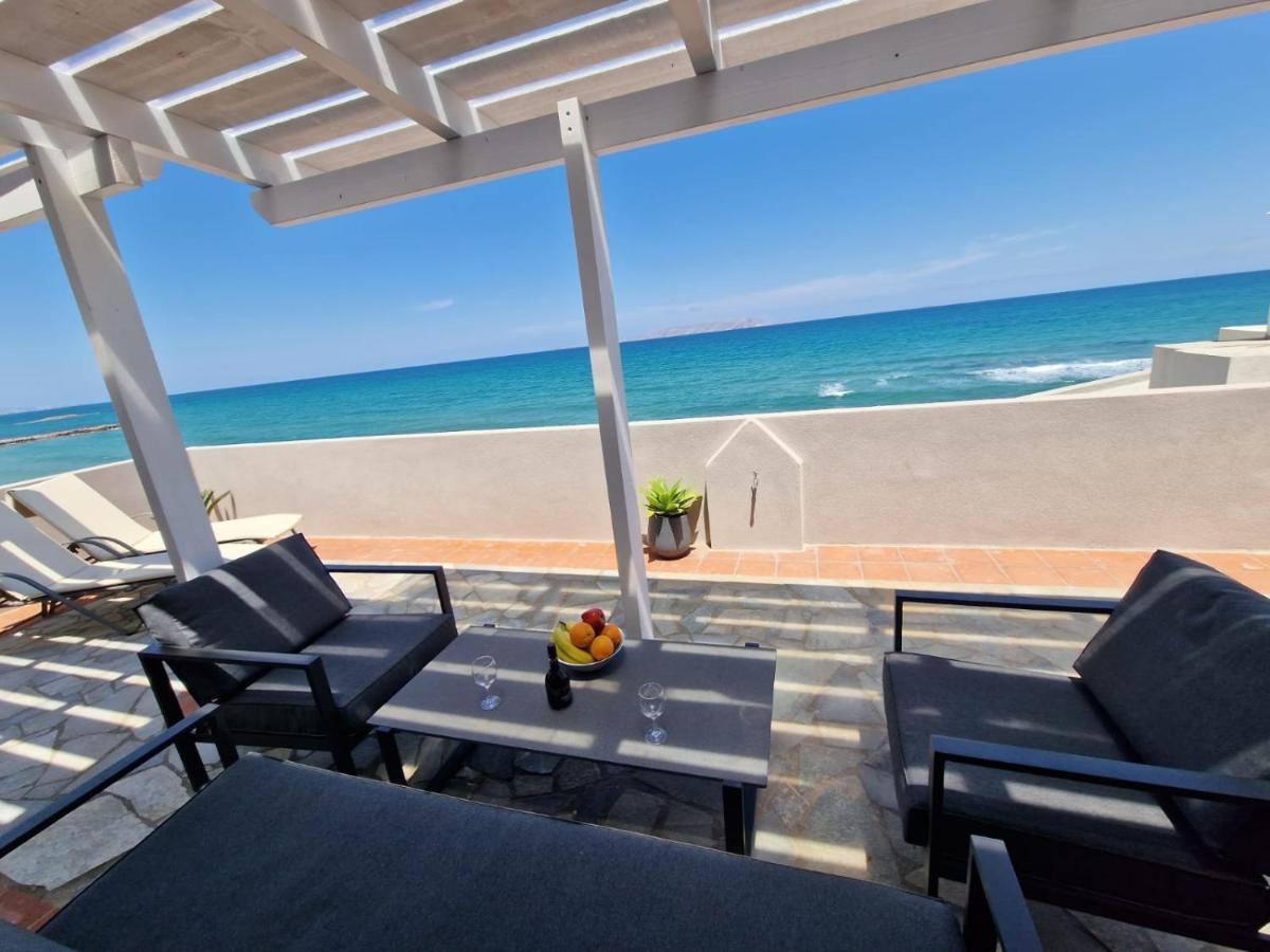 Astra Sea View Apartment, Sea Front Kokkini Hani Extérieur photo