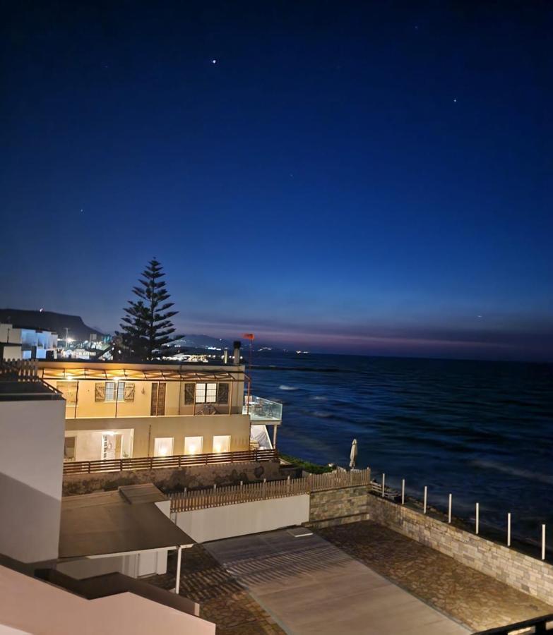 Astra Sea View Apartment, Sea Front Kokkini Hani Extérieur photo