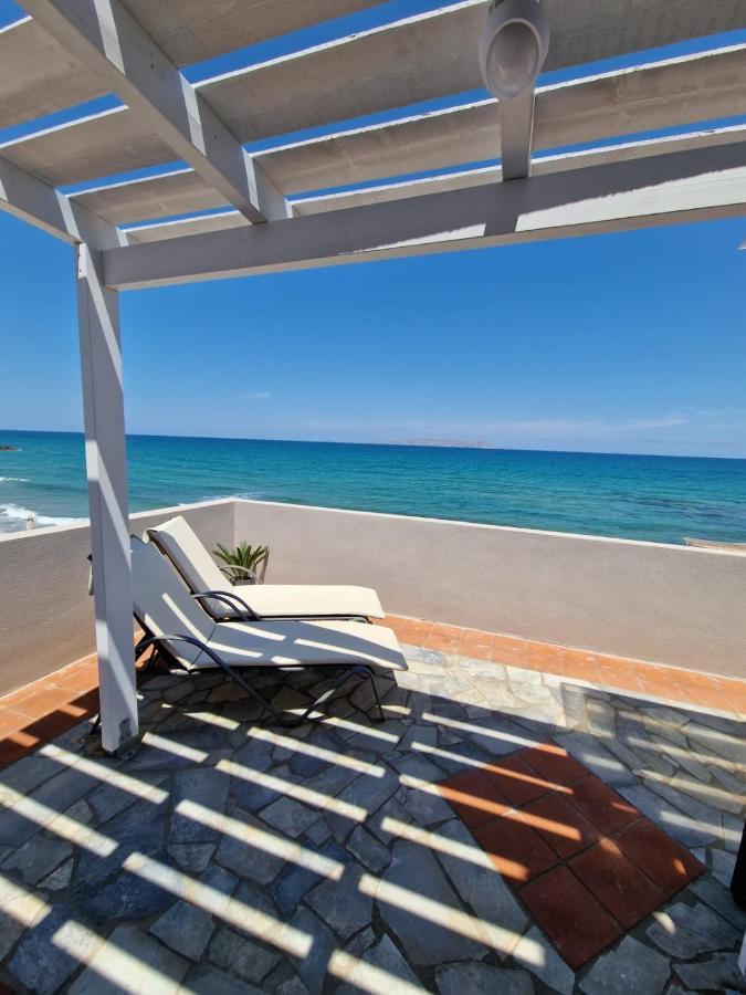 Astra Sea View Apartment, Sea Front Kokkini Hani Extérieur photo
