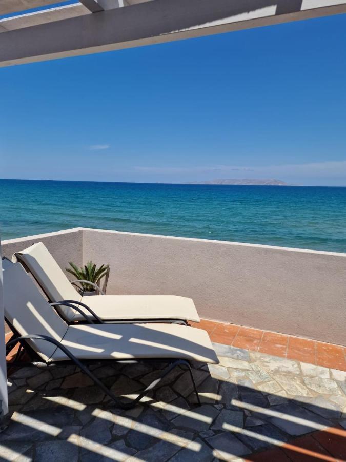 Astra Sea View Apartment, Sea Front Kokkini Hani Extérieur photo