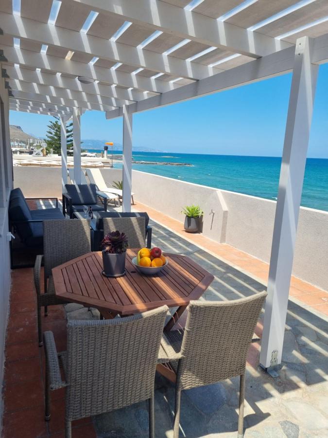 Astra Sea View Apartment, Sea Front Kokkini Hani Extérieur photo