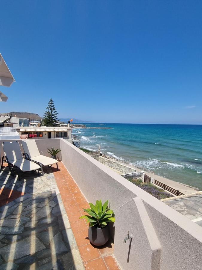 Astra Sea View Apartment, Sea Front Kokkini Hani Extérieur photo